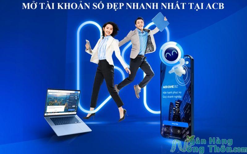 Cách mở tài khoản số đẹp ACB miễn phí online