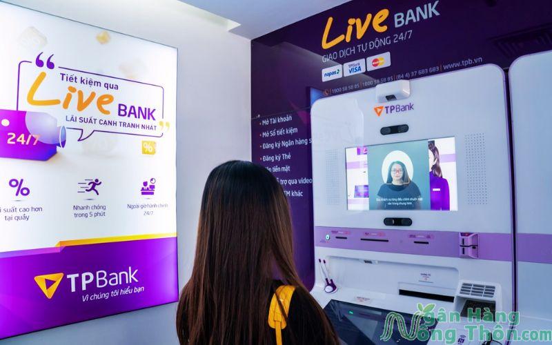 định danh tài khoản tpbank tại livebank