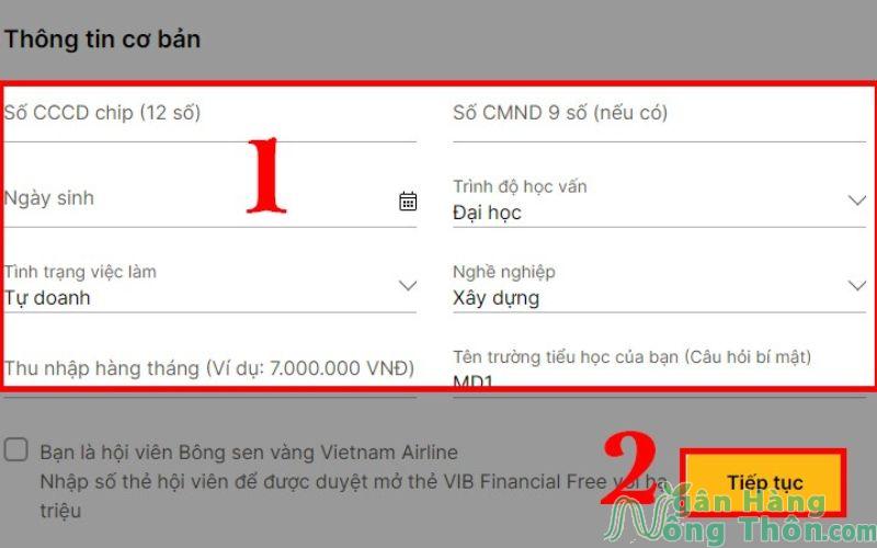 mở tài khoản vib online số đẹp qua app internet banking