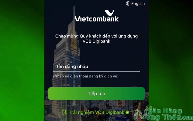 Đăng ký, sử dụng tài khoản VCB Digibank app