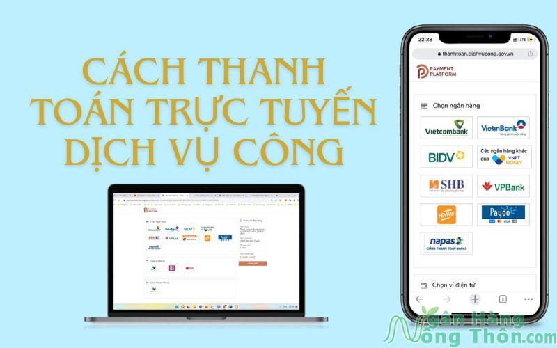 thanh toán trực tuyến dịch vụ công